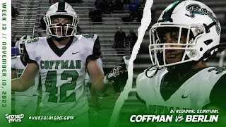 6 Coffman Swarms 2 Berlin with Defense in 247 Victory 🏈 [upl. by Inaja]