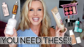 SPRING BEAUTY FAVORITES  BEST Self Tanner For Aging Skin  Best Foundation amp Primer for Oily Skin [upl. by Maurey]