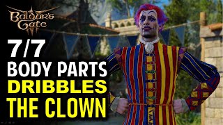 Dribbles the Clown Quest Guide All 7 Severed Body Parts Locations  Baldurs Gate 3 BG3 [upl. by Anead]