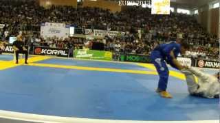 COBRINHA X TANQUINHO  EURO BJJ 2013  FEATHER FINAL [upl. by Roi]