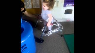 Spina Bifida Therapy Session Part 4 [upl. by Frech]