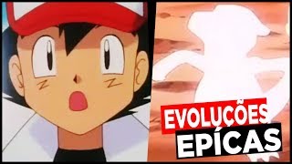 AS EVOLUÇÕES MAIS ÉPICAS EM POKÉMON [upl. by Nythsa]