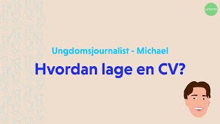 Hvordan lage en CV [upl. by Enoed]