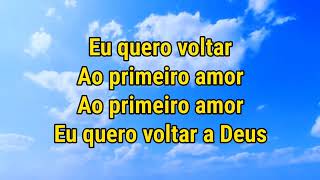 Primeiro amor Aline Barros letra [upl. by Aerdnad]