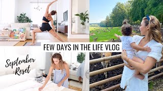 VLOG  September Reset Organize With Me amp Weekend In The Life  Annie Jaffrey [upl. by Macmullin]