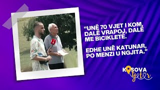 “Unë 70 vjet i kom dalë vrapoj dalë me bicikletë Edhe unë katunar po menzi u ngjita” [upl. by Ecinnej]