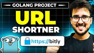 URL shortner 🔥 Golang projects for beginners in hindi  developers project backend princebhai [upl. by Aineval339]