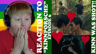 quotKINNPORSCHEquot BL DRAMA REACTION  EP 6  THAILAND [upl. by Rihat]