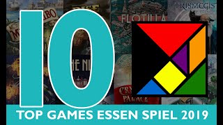 Top 10 Games of Essen Spiel 2019 [upl. by Claudia129]