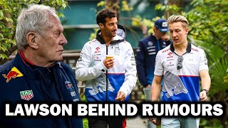 RICCIARDO SACKING RUMOURS PUSHED BY LIAM LAWSONS MANAGEMENT [upl. by Clothilde]