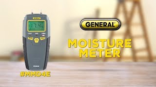 MMD4E Pin Moisture Meter [upl. by Hcurob]