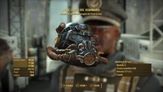 Casco T60 armatura atomica come ricompensa per luccisione di Virgil FALLOUT 4 [upl. by Babb]