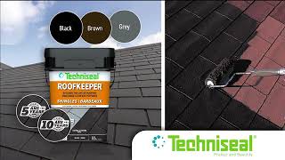 RoofKeeper  Elastomeric Protective Coating for Roof Shingles [upl. by Aipmylo383]