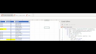 Excel Office Scripts Cross reference Multiple Excel Files [upl. by Akemak140]