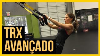 Exercício no TRX Avançado  Treino TRX para fazer em Casa [upl. by Lanaj]