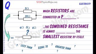 Resistors Connected in Parallel  Electrical Circuits  GCSE Physics [upl. by Hein]