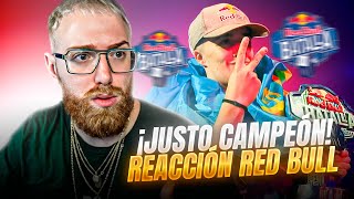 ¡UN JUSTO CAMPEÓN PREPARADAS POR DOQUIER Y UN LAMENTABLE JURADO  REACCION RED BULL ESPAÑA [upl. by Ajiak695]