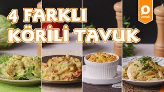 4 Farklı Körili Tavuk Tarifi  Onedio Yemek  Tek Malzeme Çok Tarif [upl. by Hsuk]