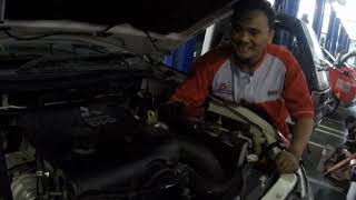 Service Mitsubishi Pajero Sport Dakar 2015 km 40 ribu abis 7 jutaan Beda Diesel VGT dan biasa [upl. by Mihalco]