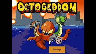 Octogeddon August 2012 Prototype Build Ludum Dare 48Hour Compo Entry [upl. by Eiramalegna]