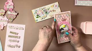 Slimline Card Dies from ScrapDiva29 scrapdivadesigns [upl. by Anderegg]