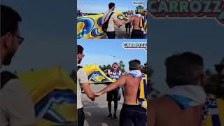 Hinchas de Rosario Central se encuentran a pablocarrozzaok [upl. by Anailli]