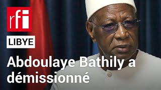 Libye  lémissaire de lONU Abdoulaye Bathily démissionne • RFI [upl. by Isis]