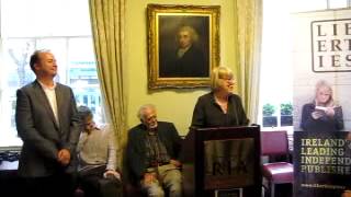 Rosaleen Linehan launches I Never Had a Proper Job by Barry Cassin [upl. by Ynneb]