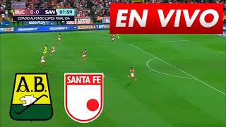 🔴 ATLÉTICO BUCARAMANGA VS SANTA FÉ  PARTIDO EN VIVO HOY  FINAL IDA  LIGA BETPLAY 2024 [upl. by Ynattir]