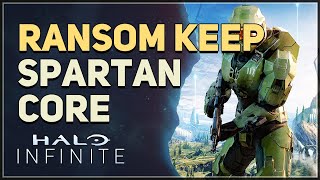 Ransom Keep Spartan Core Location Halo Infinite [upl. by Schram]