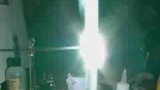 MAGNESIUM METAL flame test [upl. by Ailicec]