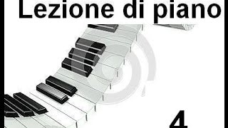 LEZIONE DI PIANOFORTE 4  LE ALTERAZIONI  nuovo corso [upl. by Rosinski]