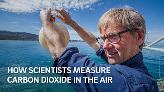 How Scientists Measure Carbon Dioxide in the Air [upl. by Nylessej483]