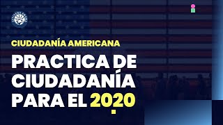 Practica de ciudadanía americana en 2020 [upl. by Rogers]