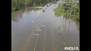 Drone 11 video of Hurricane Idas effect on Slidell Louisiana [upl. by Sidwel]