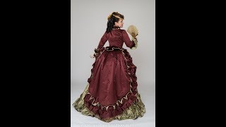 Dressing up a Victorian lady  186872 [upl. by Etteyniv]