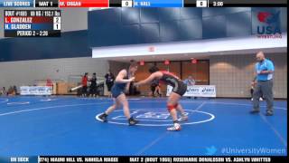 69 kg 5th  Hannah Gladden Campbellsville vs Lisa Gonzalez Lindenwood [upl. by Raynold987]