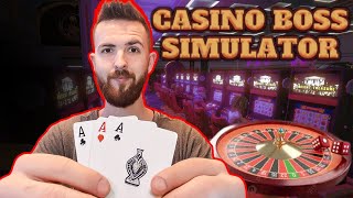 KUMARHANE İMPARATORLUĞU KURUYORUZ 🎰  CASİNO BOSS SİMULATOR  BÖLÜM 1 [upl. by Odraboel]