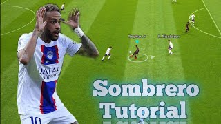 efootball 2024 mobile  sombrero skills tutorial  neymar skills tutorial  efootball2024 sombrero [upl. by Armstrong676]