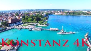 Konstanz am Bodensee von oben [upl. by Staten]