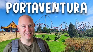 A Visit to PortAventura  Salou Spain 🇪🇸 [upl. by Cass]