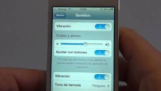 Como cambiar el timbre del iPhone [upl. by Besse]