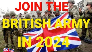 HOW TO JOIN THE BRITISH ARMY IN 2024 FROM COMMONWEALTH COUNTRYAPPLICATION OPENS IN AUGUST 2024 [upl. by Berry]