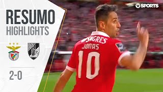 Highlights  Resumo Benfica 20 V Guimarães Liga 1718 28 [upl. by Doi]