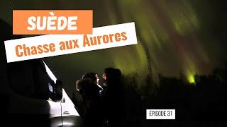 31 ROAD TRIP 🚐 Aurores Boréales surréalistes quand le ciel devient vert 🚐 SUÈDE [upl. by Sukramal]