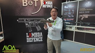 MOA Exhibition 2023 Lambda Defence BampT GHM9G GBB [upl. by Kirrad588]