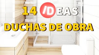 14 IDEAS DE BAÑOS CON DUCHA DE OBRA QUE TE INSPIRARAN SI ESTAS PENSANDO EN RENOVAR TU BAÑO [upl. by Oina]