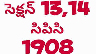 171  Section 13 and 14 of CPC in telugu [upl. by Avik350]