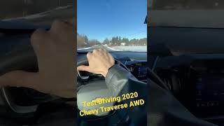 Driving 2020 Chevy Traverse shorts [upl. by Rann]