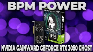 NVIDIA Gainward GeForce RTX 3050 Ghost close up and details [upl. by Docilu891]